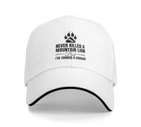 Nunca Maté A Un Puma Unisex Snapback Cap Transpirable Gorra Trucker Resistente Sombrero para Running Deporte Tenis
