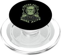 Nunca me sentí más Vivo Frankenstein Halloween PopSockets PopGrip para MagSafe