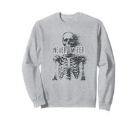 Nunca Mejor Esqueleto Que se desvanece Halloween Sudadera