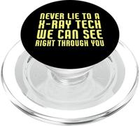 Nunca mientas a un técnico de Rayos X Tecnólogo radiológico RAD Tech PopSockets PopGrip para MagSafe