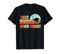 Nunca Olvides 1932 Gran Guerra de los Emúes Historia Divertida de Australia Camiseta