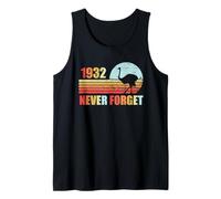 Nunca Olvides 1932 Gran Guerra de los Emúes Historia Divertida de Australia Camiseta sin Mangas