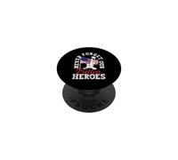 Nunca Olvides a Nuestros héroes caídos Divertido conmemorativo del Día de los Veteranos PopSockets PopGrip Adhesivo