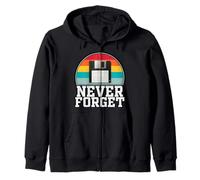 Nunca Olvides el Disquete Sudadera con Capucha