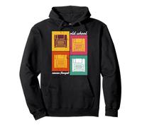 Nunca Olvides la Camiseta de la Vieja Escuela, Disco Sudadera con Capucha