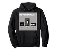 Nunca Olvides la Cinta VHS Video Tape 80ties Old Sudadera con Capucha