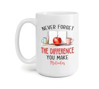 Nunca Olvides La Diferencia Que Haces Tazas De Regalo Graciosa Tazón Cerámica Tazas Té Regalos Novedosos Para Trabajo Colegas Novios 330Ml