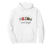Nunca Olvides la Nostalgia Retro de Teléfono y Cinta Sudadera con Capucha