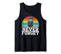 Nunca Olvides los teléfonos celulares con teclados Camiseta sin Mangas