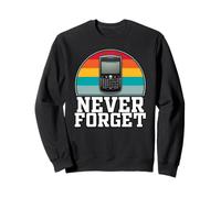 Nunca Olvides los teléfonos celulares con teclados Sudadera
