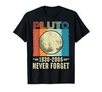 Nunca olvides Plutón Planeta Astronomía Día de la Tierra Camiseta