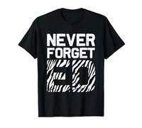 Nunca olvides que Ed The Zebra capturó Retro Vintage Camiseta