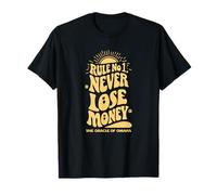 NUNCA PIERDAS DINERO Regla No 1 Omaha Oracle Meme Camiseta