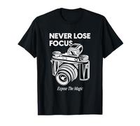 Nunca Pierdas el Enfoque Exponga la fotografía analógica mágica Camiseta