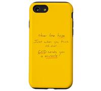 Nunca pierdas la esperanza de que Dios haga milagros Carcasa para iPhone SE (2020) / 7 / 8