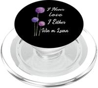 Nunca pierdo, gano o aprendo Citas motivacionales PopSockets PopGrip para MagSafe