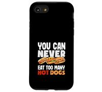 Nunca puedes comer demasiados amantes de los perros calientes Carcasa para iPhone SE (2020) / 7 / 8