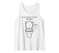 Nunca Sabes lo Que Tienes hasta Que se acabó el Humor Camiseta sin Mangas