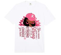 Nunca se Sabe lo Fuerte Que es hasta el Fuerte cáncer de Comfort Colors Adult Heavyweight T-Shirt