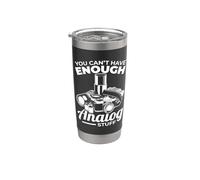Nunca se tienen suficientes cosas analógicas Vaso térmico de acero inoxidable de doble pared