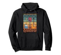 Nunca Se Tienen Suficientes Guitarras Guitarrista Guitarra Sudadera con Capucha