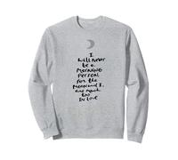 Nunca seré una persona de la mañana Sudadera