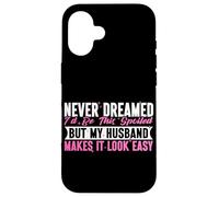 Nunca soñé que estaría tan mimado, pero mi esposo lo hace fácil Carcasa para iPhone 16