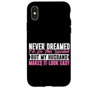 Nunca soñé que estaría tan mimado, pero mi esposo lo hace fácil Carcasa para iPhone X/XS