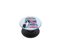 Nunca Subestimes a la anciana Que navega en Sus Ochenta años PopSockets PopGrip Adhesivo