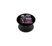 Nunca Subestimes a la anciana todavía Baila en Sus Setenta PopSockets PopGrip Adhesivo