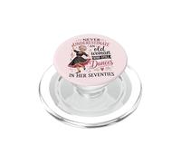 Nunca Subestimes a la anciana todavía Baila en Sus Setenta PopSockets PopGrip para MagSafe
