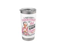 Nunca subestimes a la anciana todavía hornea en sus ochenta Vaso térmico de acero inoxidable de doble pared