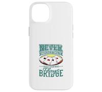 Nunca Subestimes a Old Man Bridge Player Four Ases Carcasa para iPhone 14 Plus