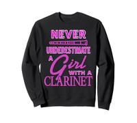 Nunca Subestimes a Reinas del Clarinete Fuerte Sudadera