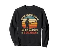 Nunca Subestimes a un Anciano con un Fusil Submarino Sudadera