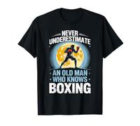 Nunca subestimes a un anciano que conoce al abuelo de boxeo Camiseta