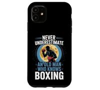 Nunca subestimes a un anciano que conoce al abuelo de boxeo Carcasa para iPhone 11