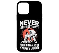 Nunca subestimes a un anciano que conoce el abuelo de judo Carcasa para iPhone 12 mini