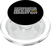 Nunca Subestimes a un Anciano Que sirvió en el NVA PopSockets PopGrip para MagSafe