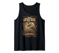 Nunca Subestimes a un Anciano Que todavía Gira Llaves Camiseta sin Mangas