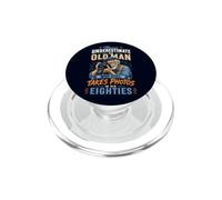 Nunca Subestimes a un Anciano Que todavía Toma Fotos de los años 80 PopSockets PopGrip para MagSafe