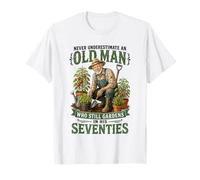 Nunca Subestimes a un Anciano Que todavía Trabaja en Sus 70 años Camiseta