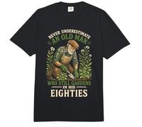 Nunca Subestimes a un Anciano Que todavía Trabaja en Sus 80 años Comfort Colors Adult Heavyweight T-Shirt