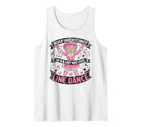 Nunca Subestimes a una anciana Que ama el Baile en línea Camiseta sin Mangas