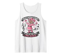 Nunca Subestimes a una anciana Que ama el Baile en línea Camiseta sin Mangas