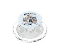 Nunca Subestimes a una anciana Que Sigue navegando en Sus Setenta años PopSockets PopGrip para MagSafe