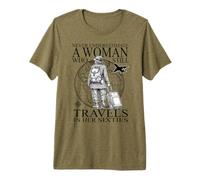 Nunca Subestimes a una anciana: Viajes, los años Sesenta Camiseta Premium