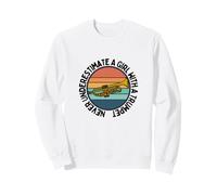 Nunca Subestimes a una Chica con Trompeta Mujeres trompetista Sudadera