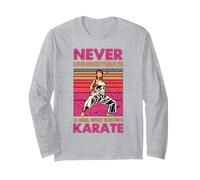 Nunca Subestimes a una Chica Que Conoce Artes Marciales de Karate Manga Larga