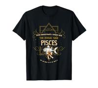 Nunca Subestimes a una Mujer con el Signo Zodiacal Piscis PIS Camiseta